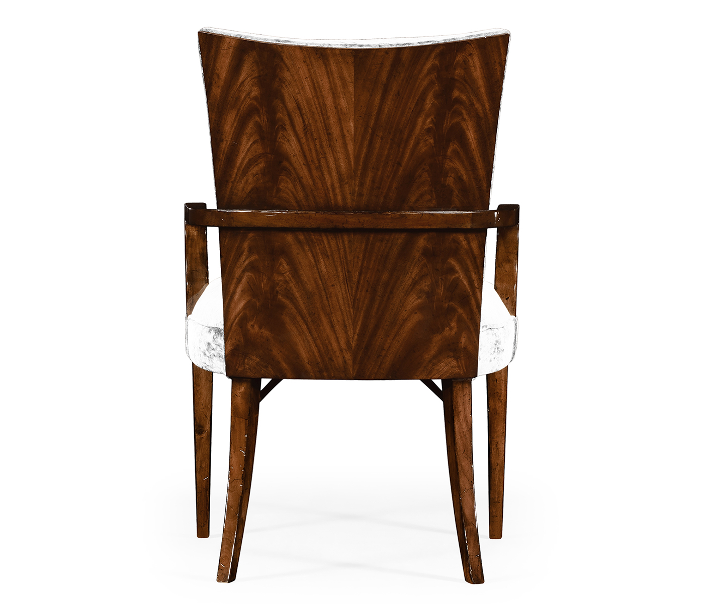 Biedermeier Style Mahogany Dining Arm Chair