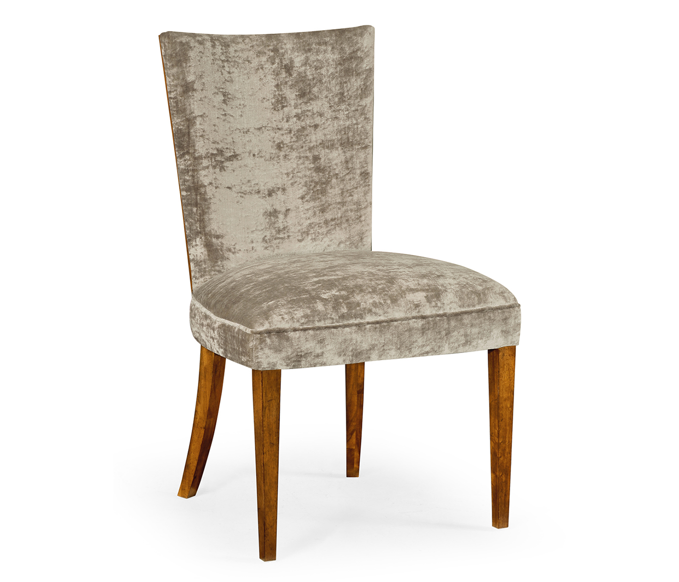 Biedermeier Style Walnut Dining Side Chair