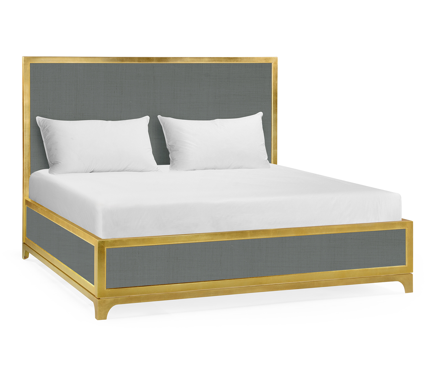 Flannel & Gold Cali King Bed