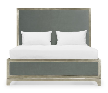 Flannel & Silver UK Queen Bed