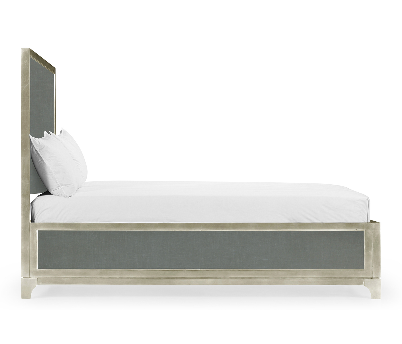Flannel & Silver UK Queen Bed