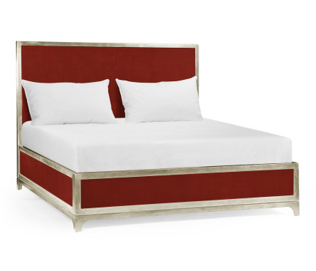 Lipstick & Silver US King Bed