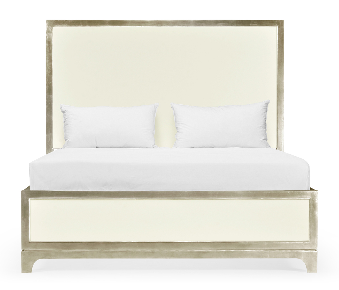 Blanc & Silver US Queen Bed