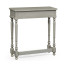 Grey Painted Rectangular Side Table