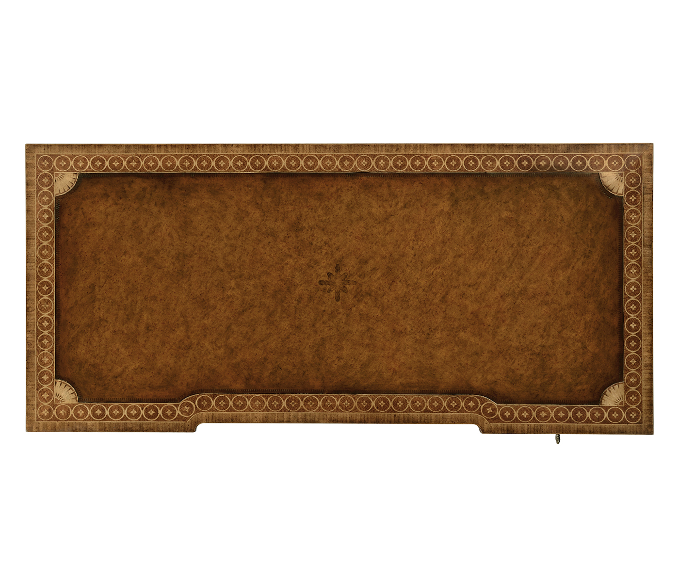 Napoleon III style writing table with fine inlay