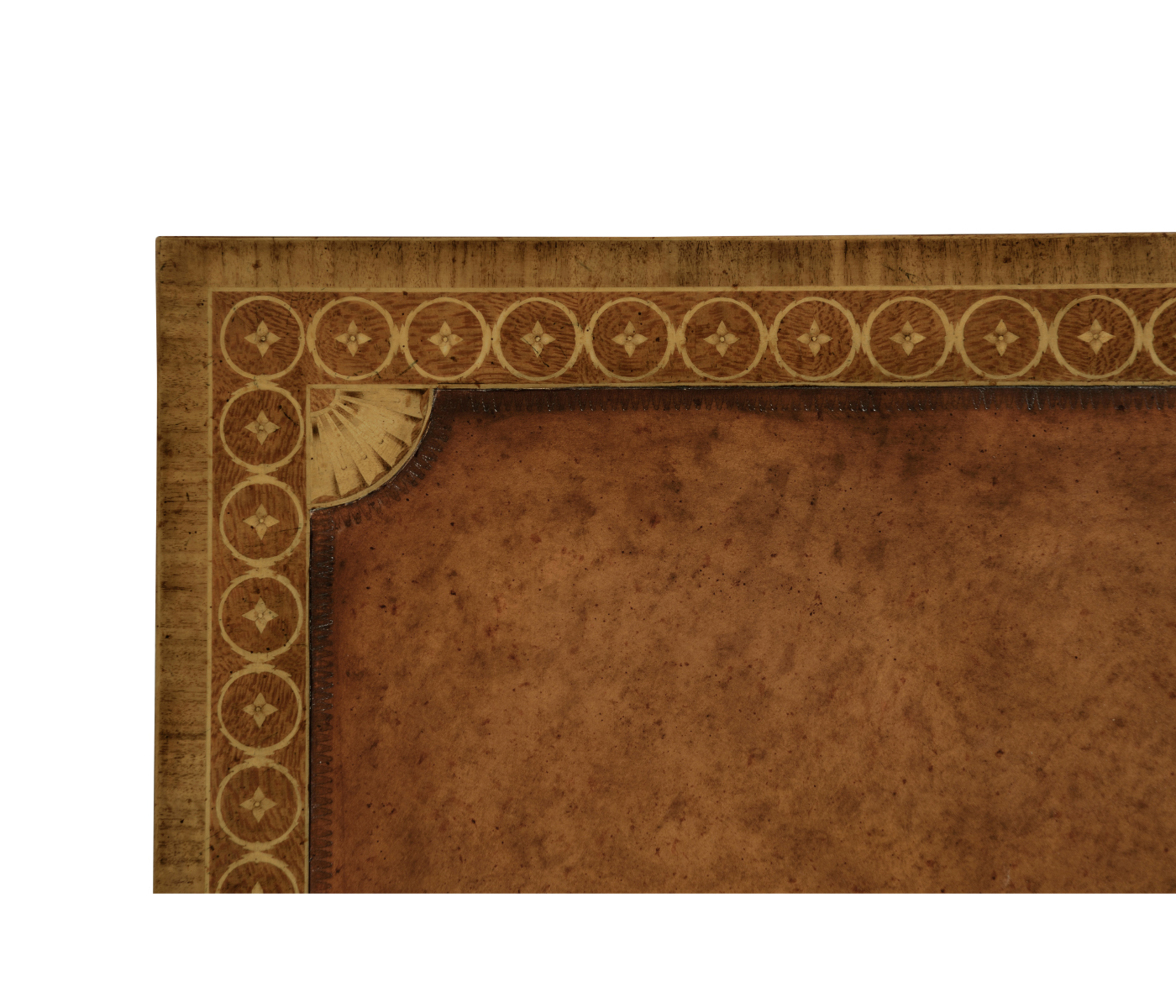 Napoleon III style writing table with fine inlay