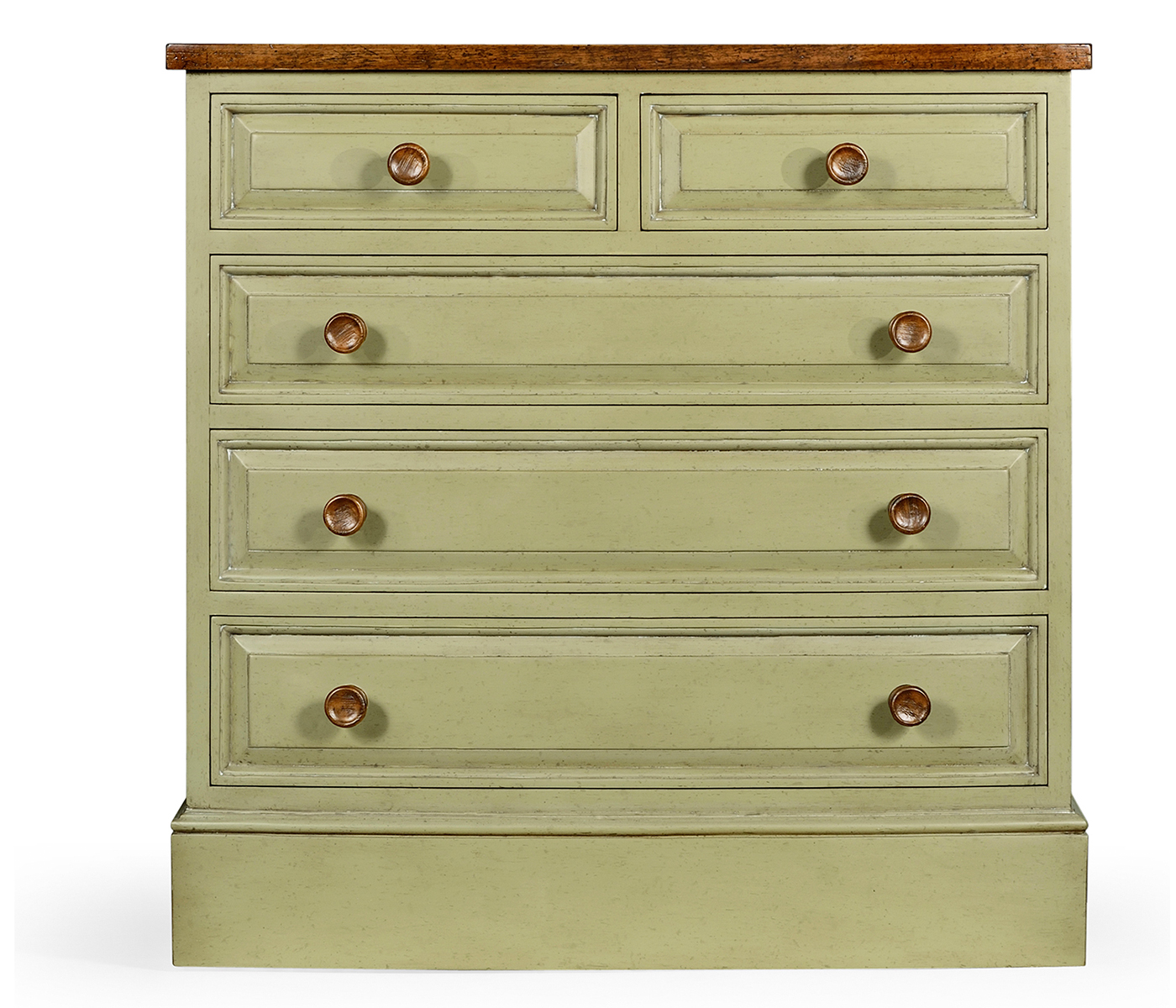 Gustavian Style Bow Fronted Chest
