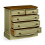 Gustavian Style Bow Fronted Chest