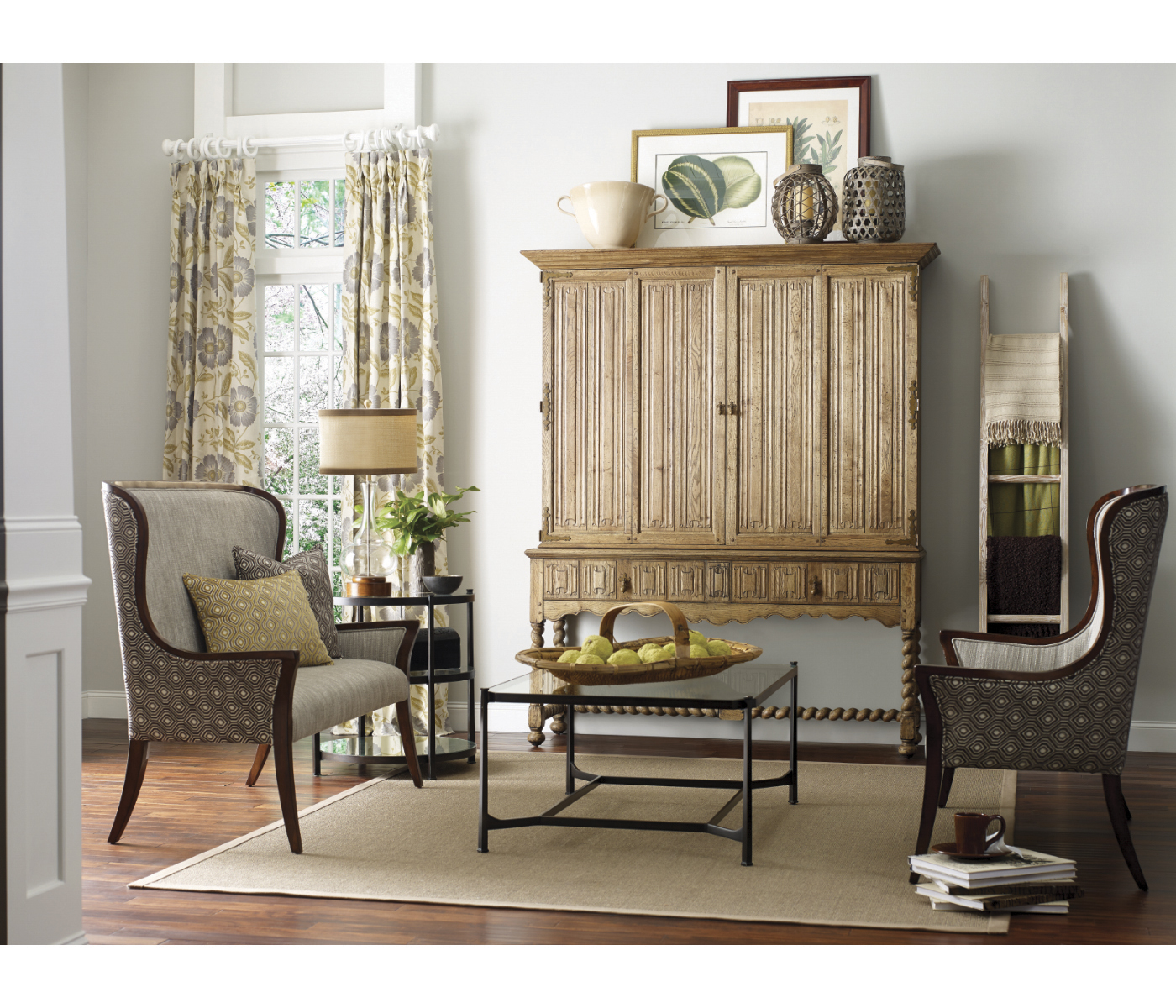 Silver Rectangular Coffee Table