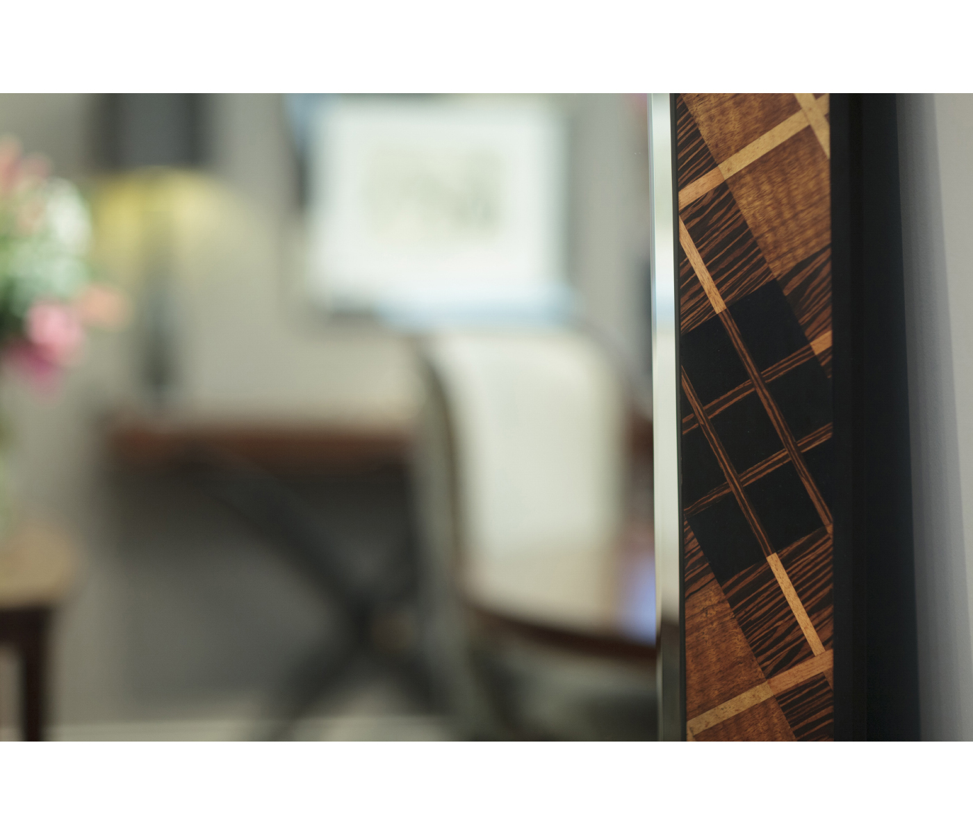 Hand Inlaid Tartan Mirror