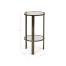 Gatsby Black Nickel Drinks Table