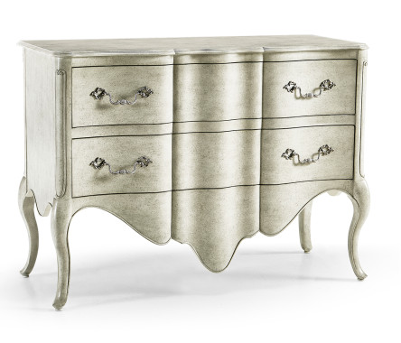 Peble grey - French provincial style chest of drawers