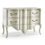 Peble grey - French provincial style chest of drawers