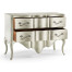 Peble grey - French provincial style chest of drawers