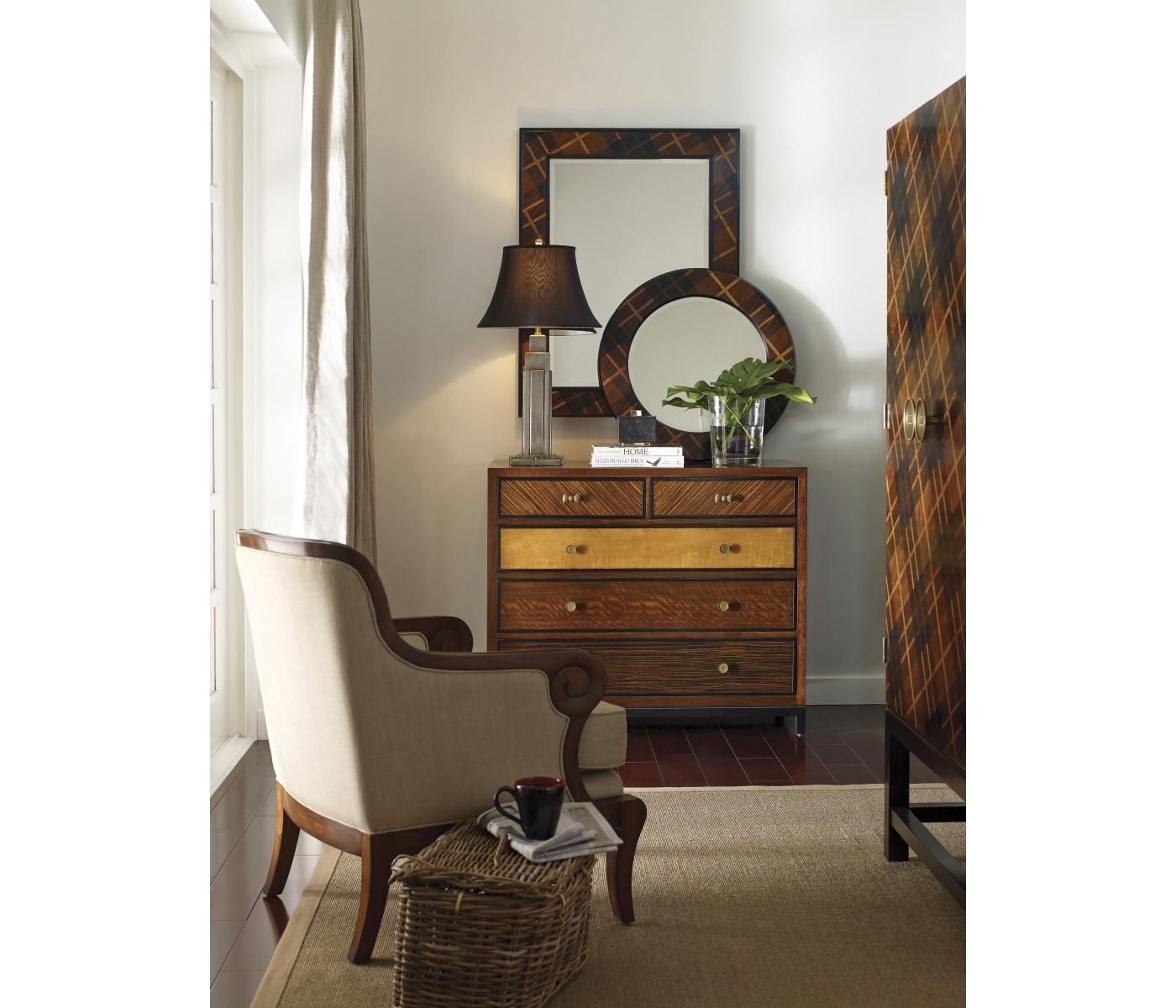 Tartan Haberdashery Chest
