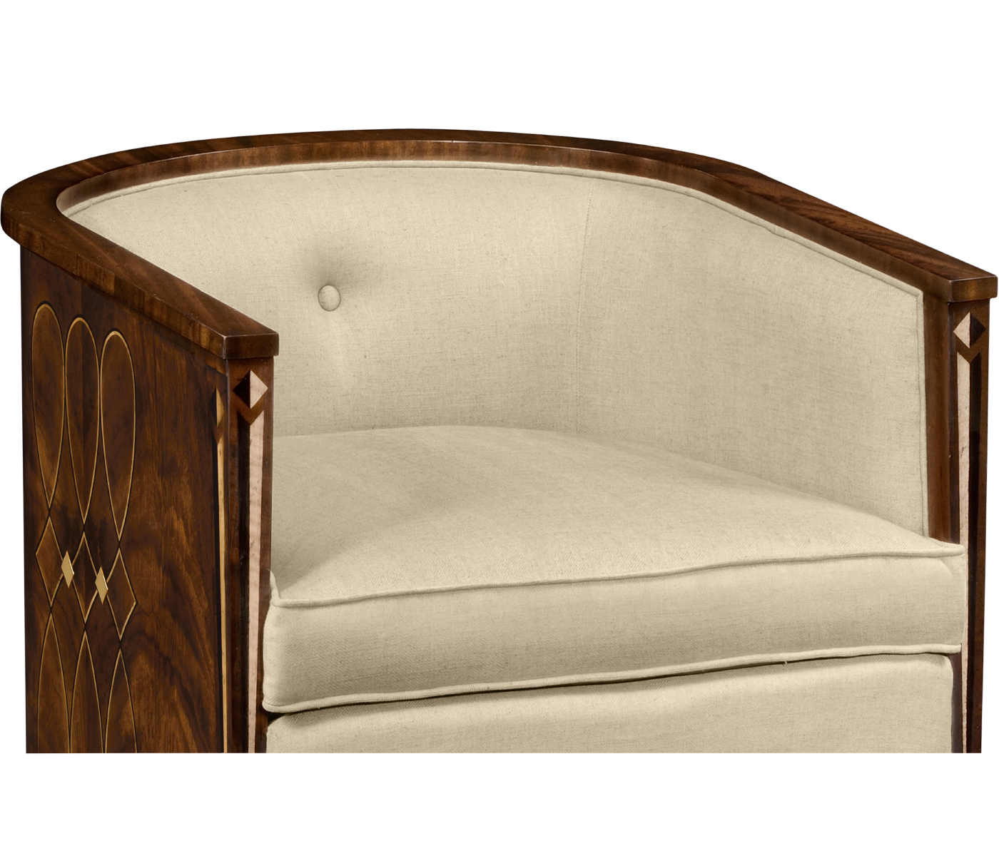 Knightbridge Antique Mahogany Tub Chair