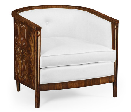 Knightbridge Antique Mahogany Tub Chair