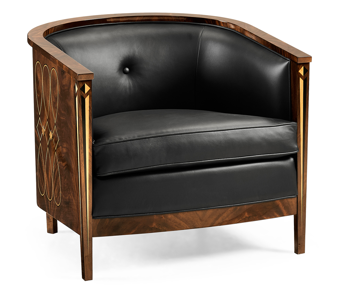 Knightbridge Antique Mahogany Tub Chair