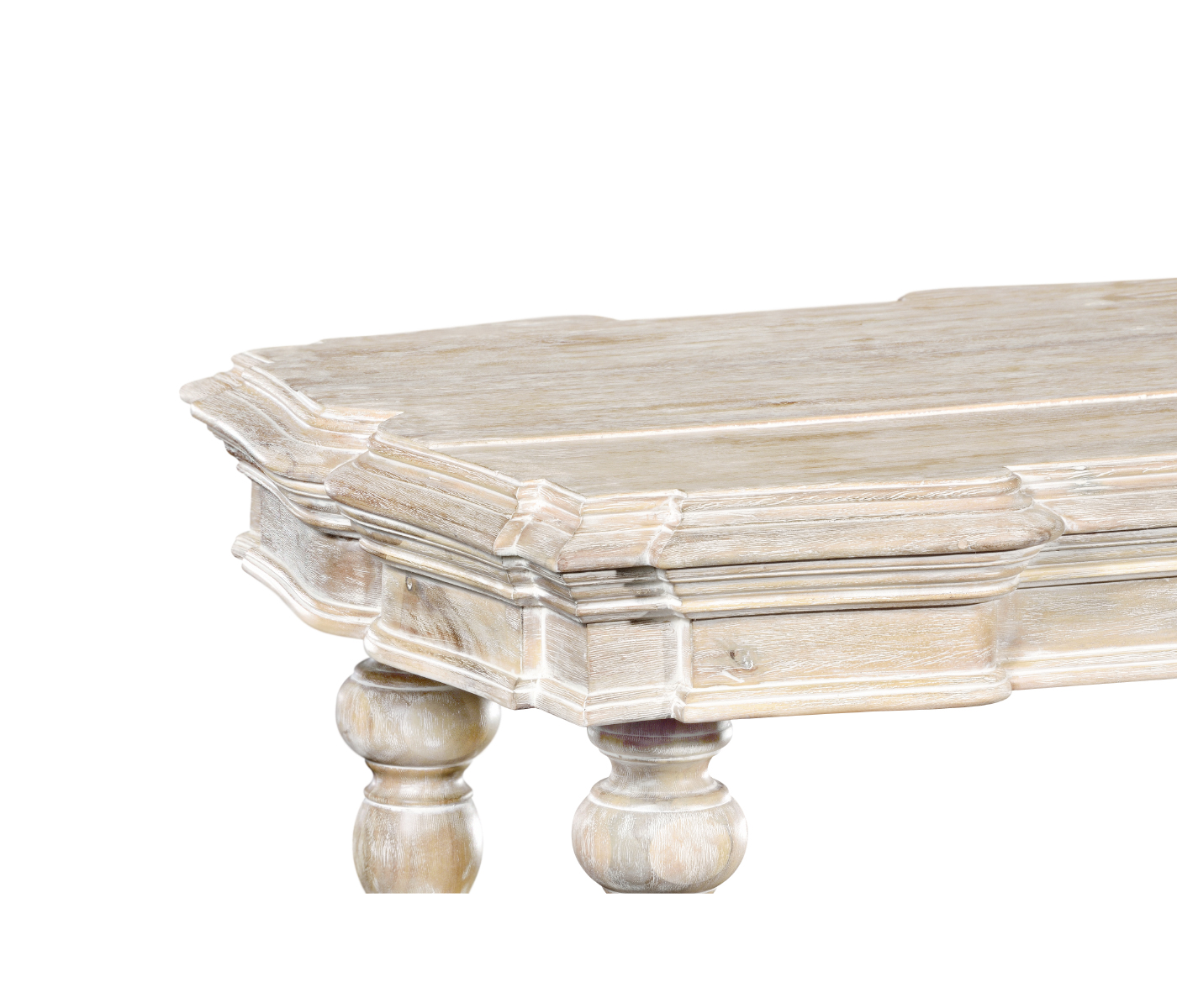 Limed Acacia Side Table