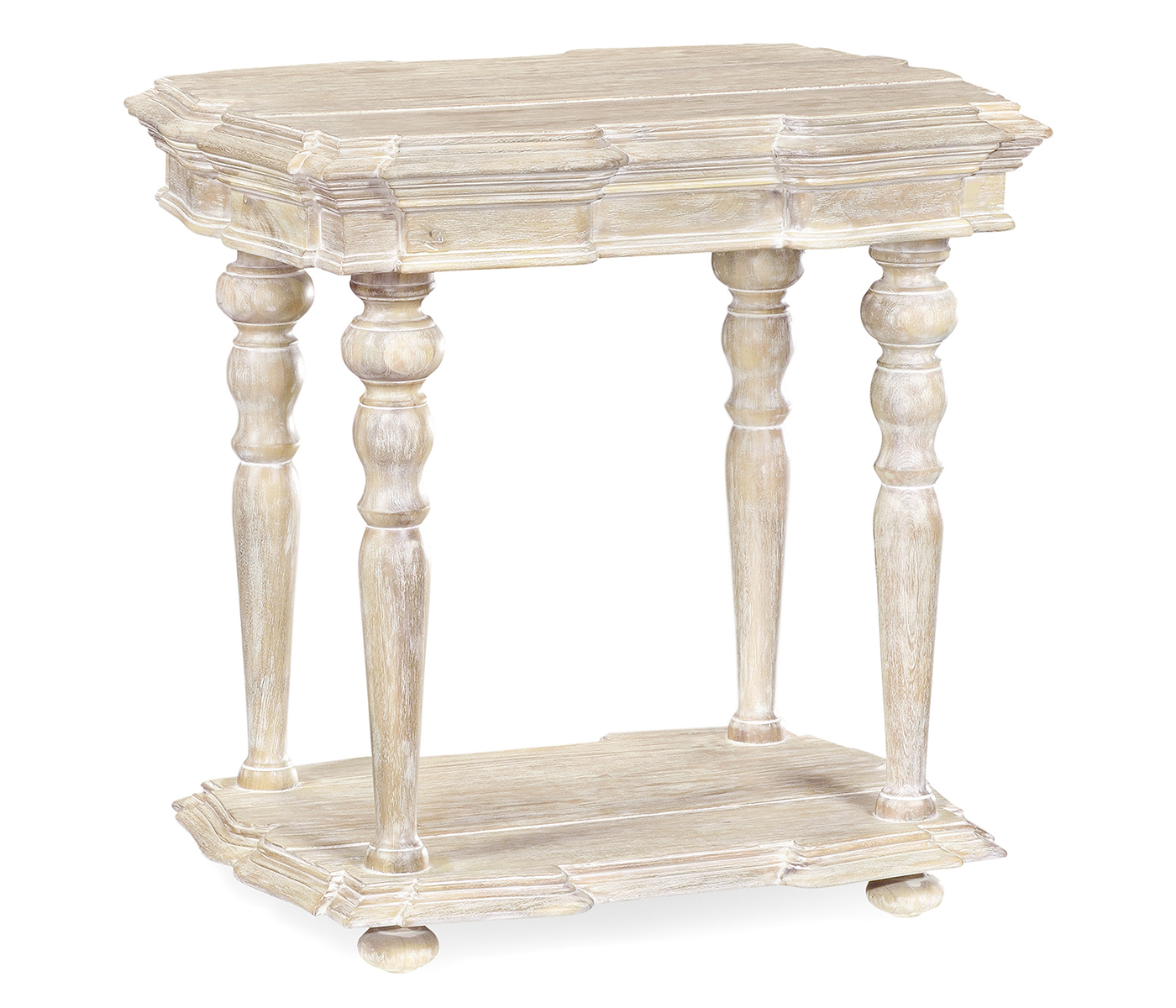 Limed Acacia Side Table