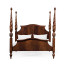 Four Poster Mahogany UK King Bed