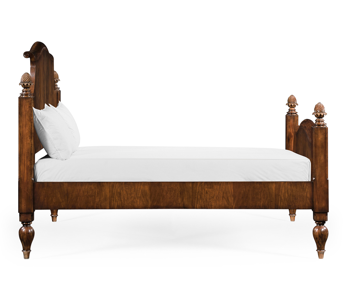Four Poster Mahogany UK King Bed