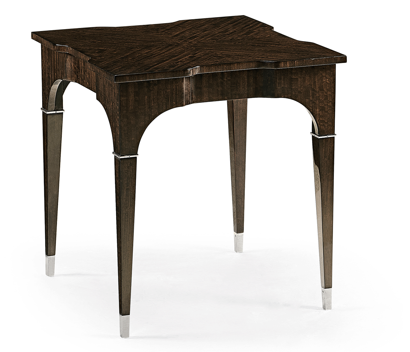 Black Eucalyptus Square Lamp Table