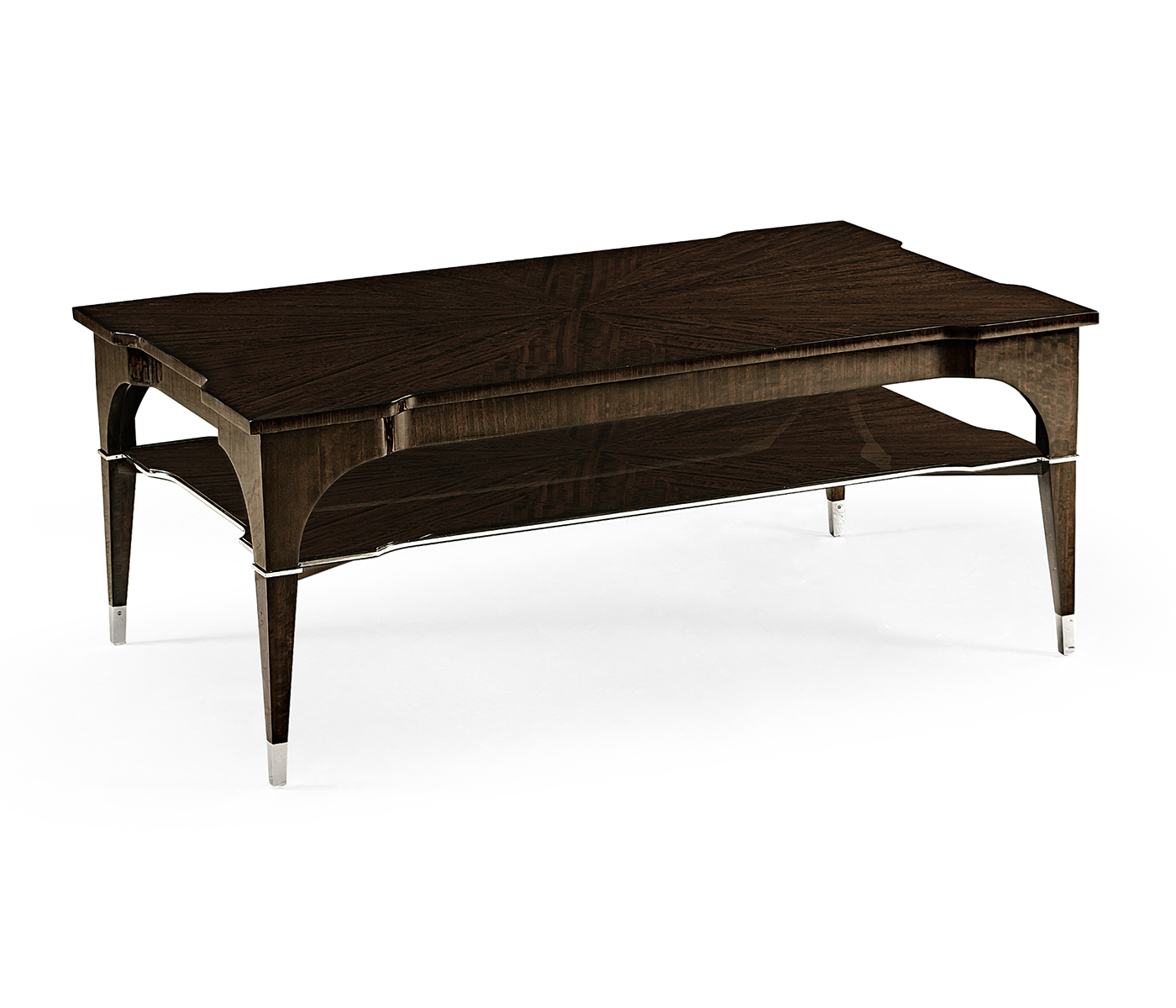 Black Eucalyptus Rectangular Coffee Table