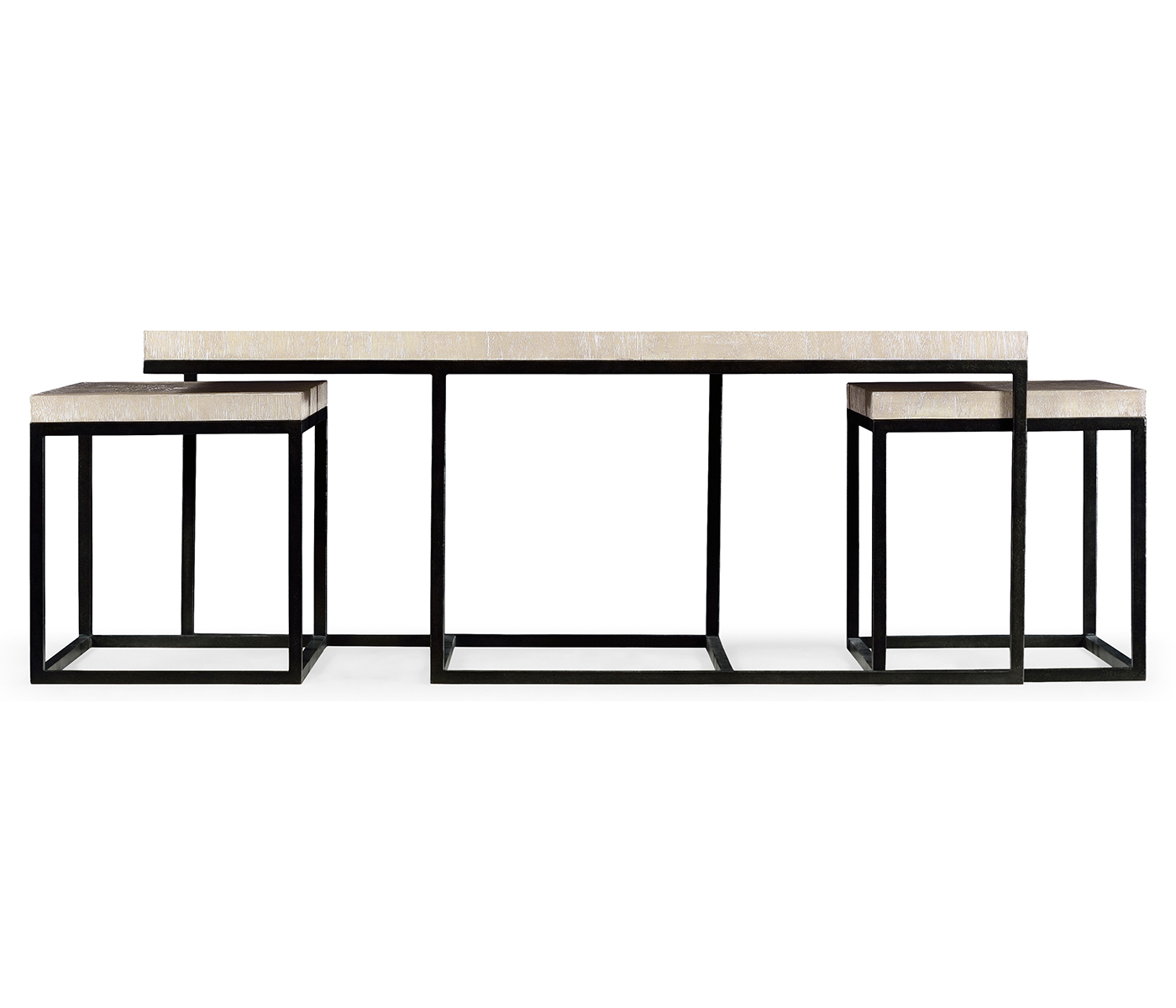 Rectangular Coffee Table in Limed Acacia