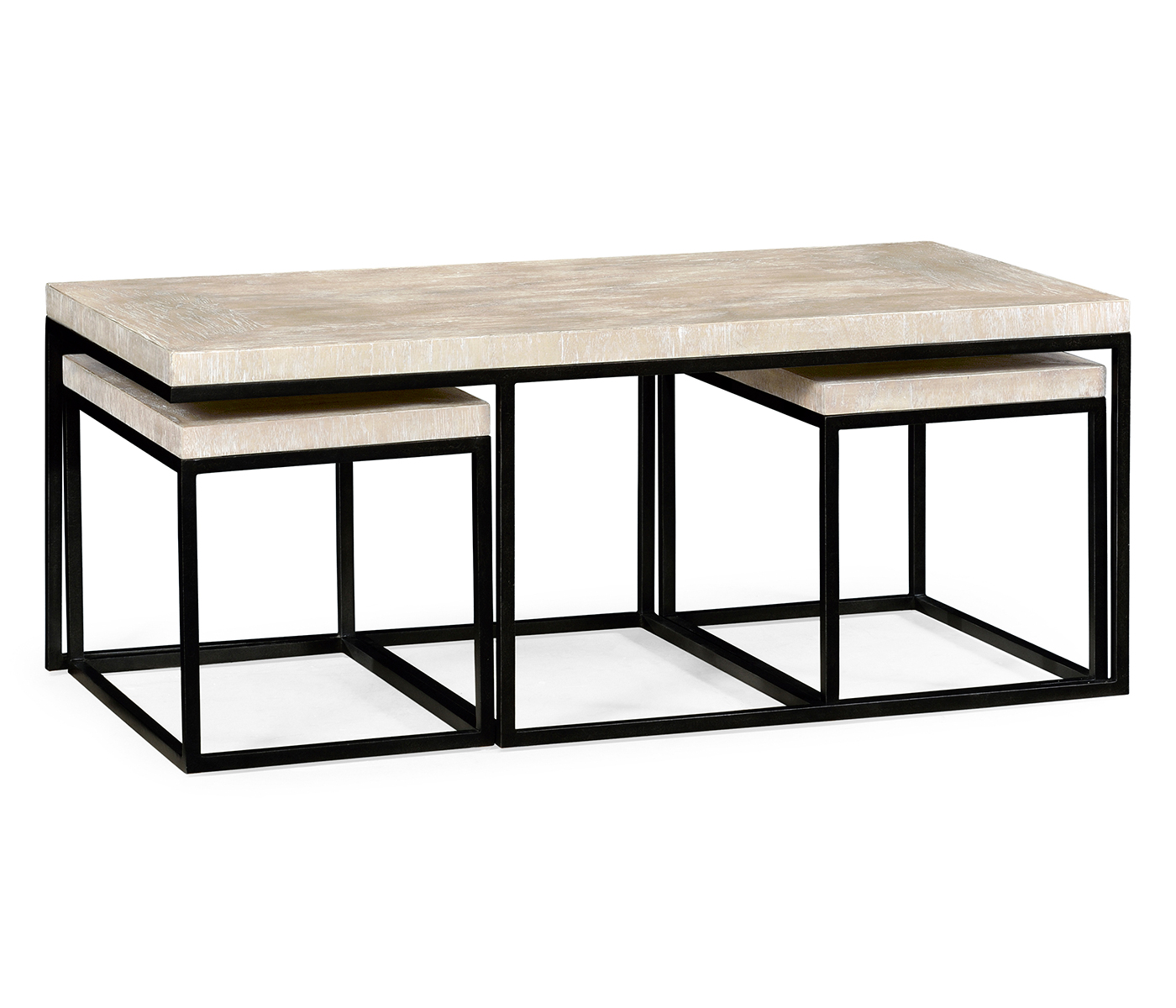 Rectangular Coffee Table in Limed Acacia