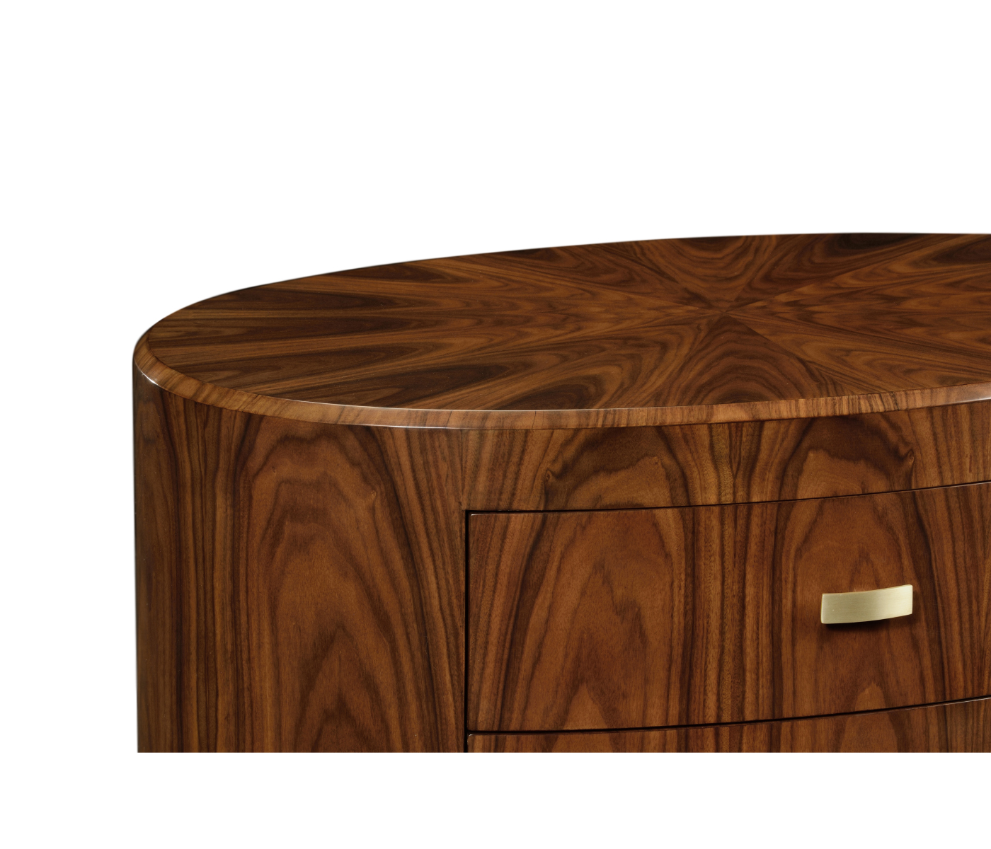 Small oval chest of drawers