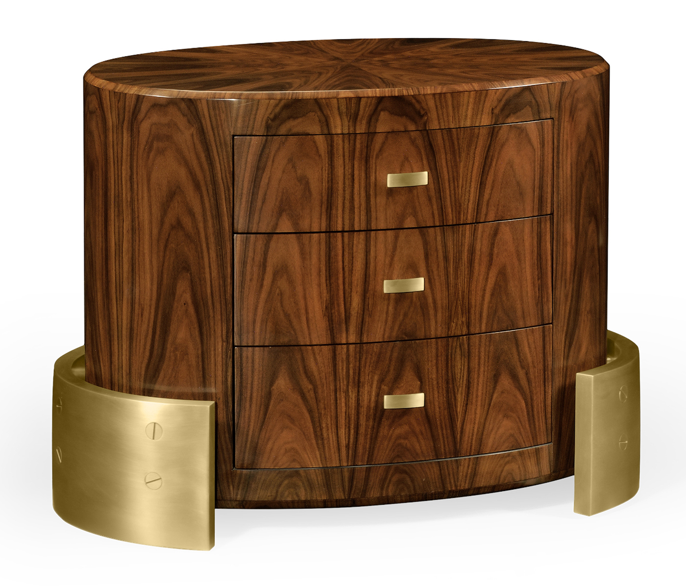 Small oval chest of drawers