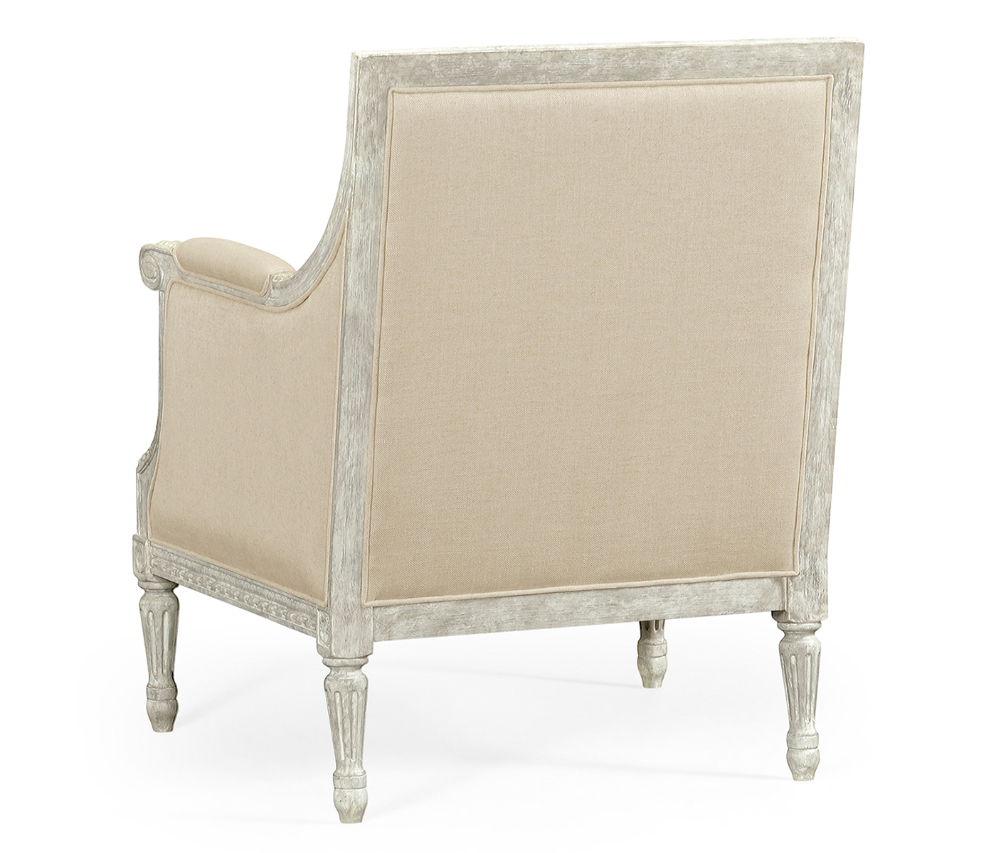 Natural Greige Occasional Chair