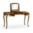 Dressing table with gilt carved detailling