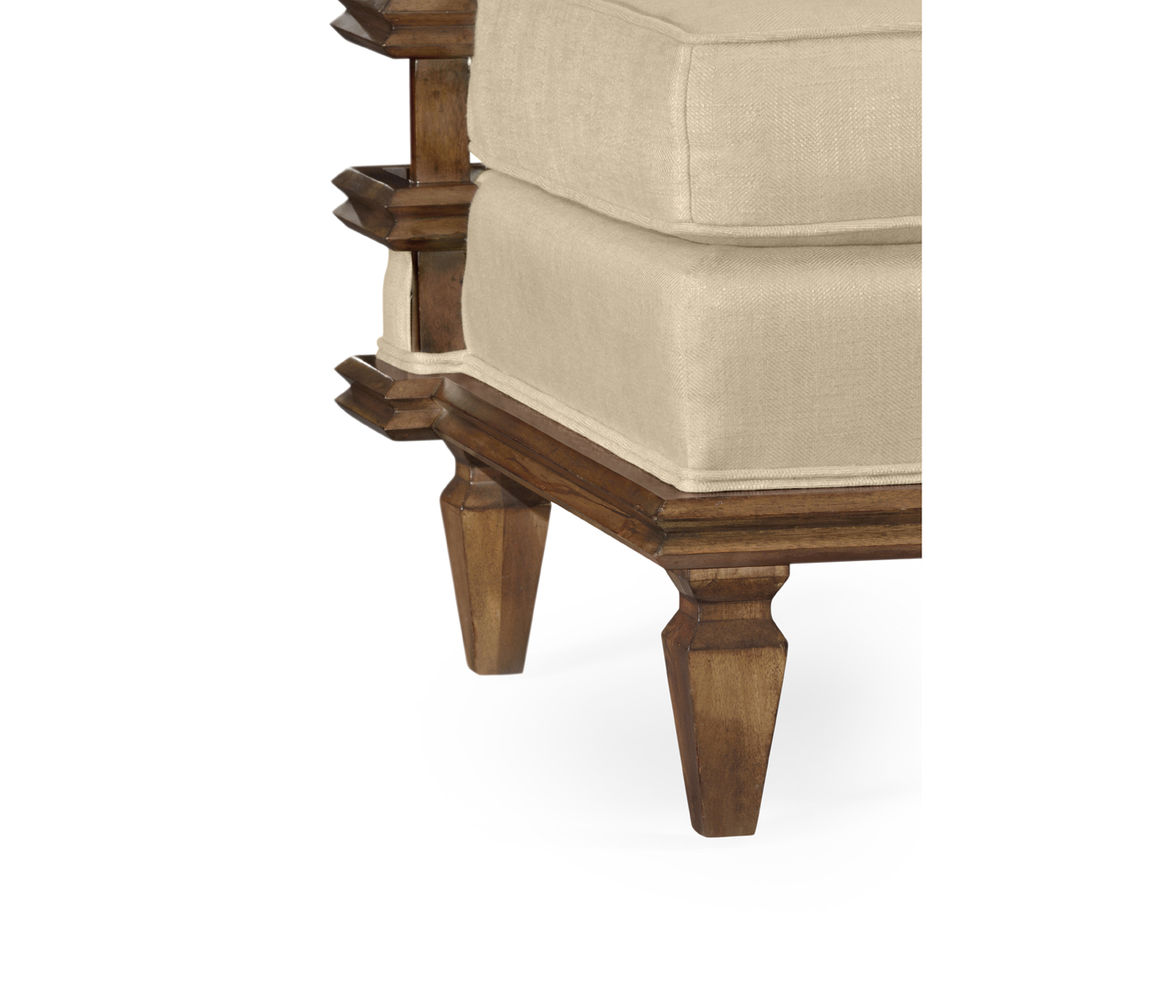 High Back Occasional Chair, Upholstered in MAZO