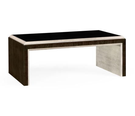 Black Eucalyptus Rectangular Coffee Table