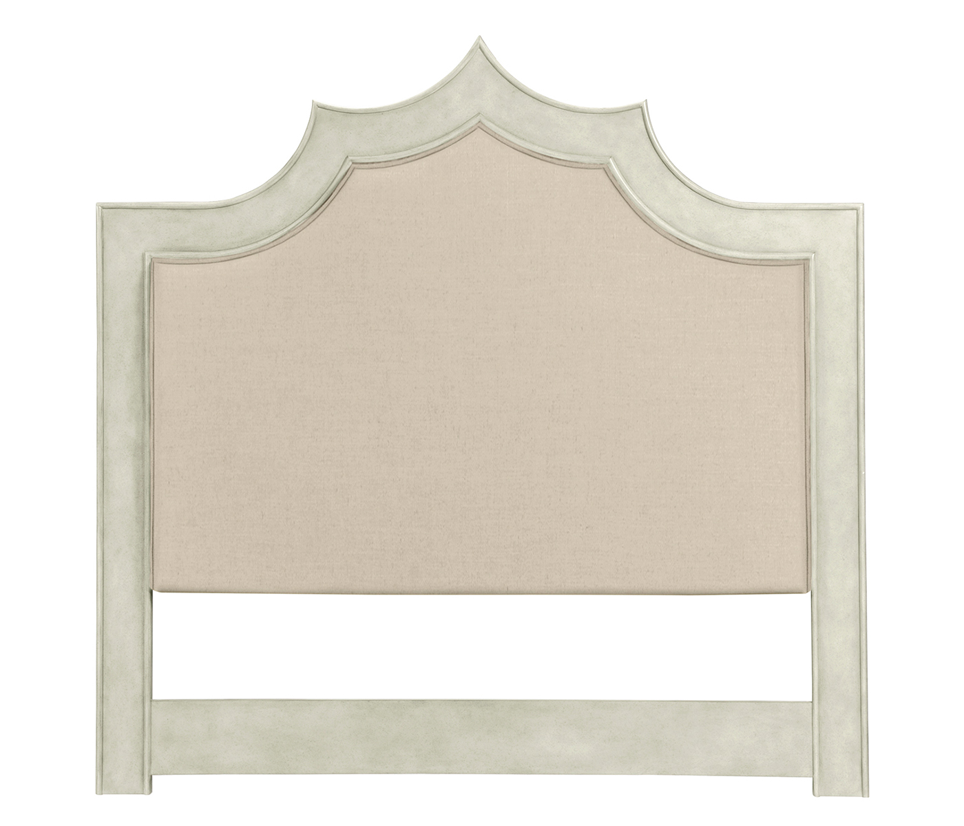 Pebble Grey headboard, UK Queen