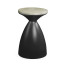 Round Charcoal & Eggshell Wine Table