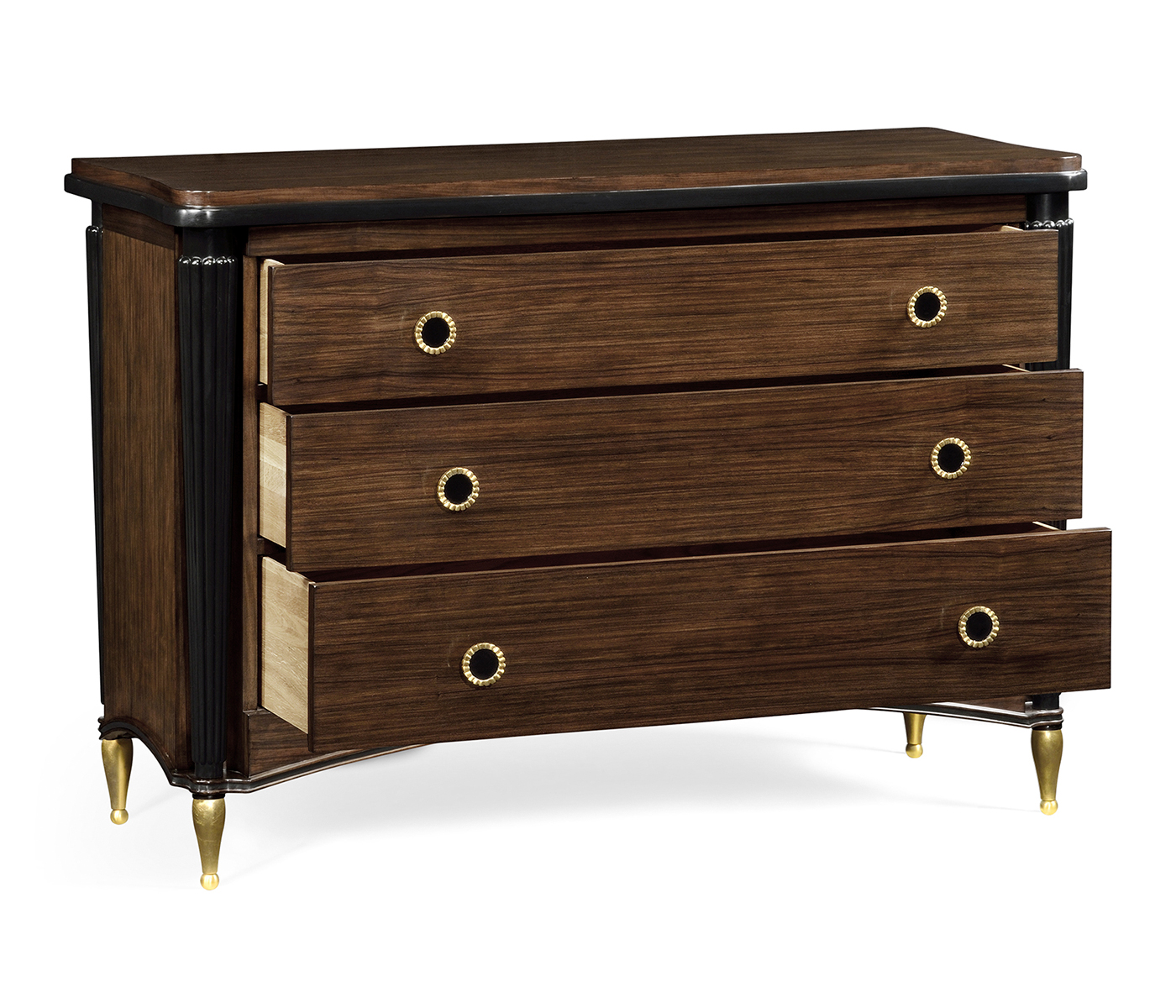 Santos rosewood chest of drawers