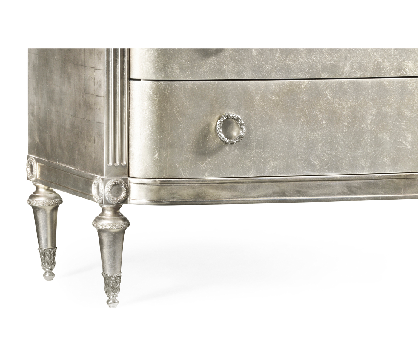 Silver Espresso Chest of Drawers