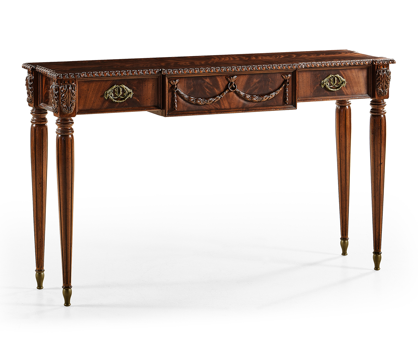 Rectangular Buckingham Console Table