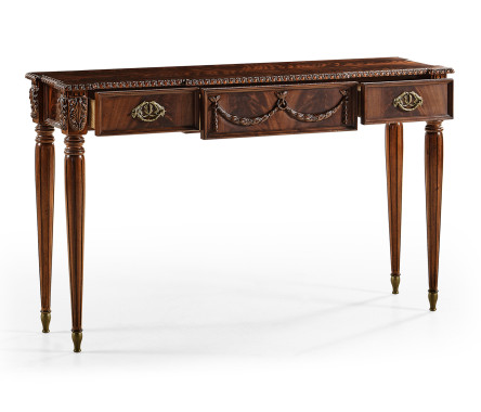 Rectangular Buckingham Console Table