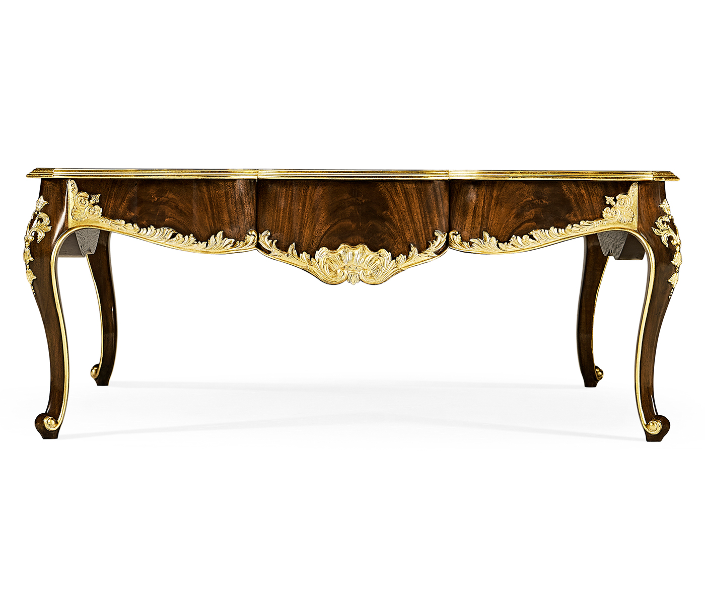 Coffee table with gilt carved detailling
