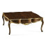 Coffee table with gilt carved detailling