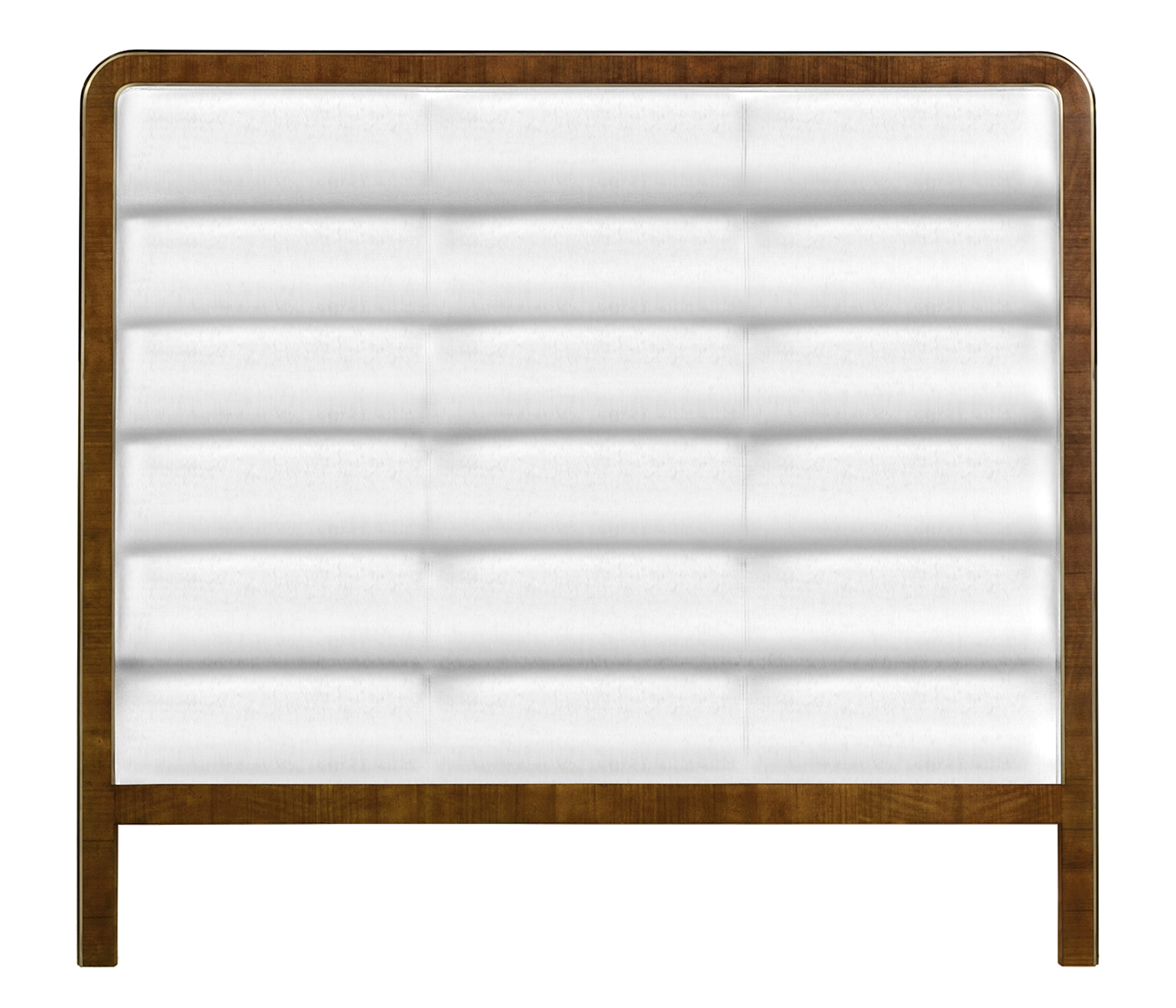 US King Queen headboard upholstered in Custom fabric