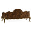 Bedroom Bench with Gilded Carving