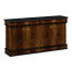 Regency mahogany sideboard with brass handles