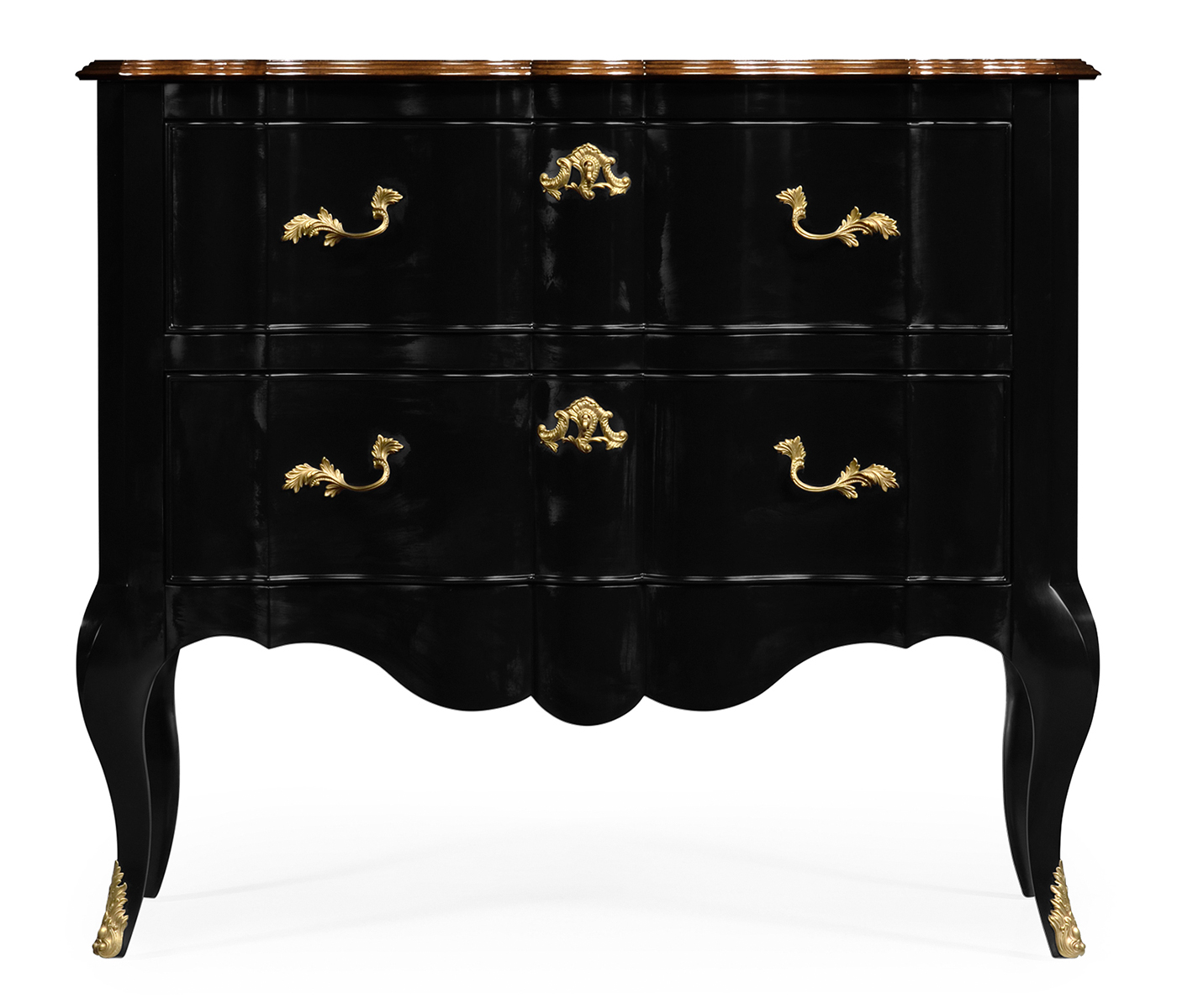 Chest of drawesr in painted black