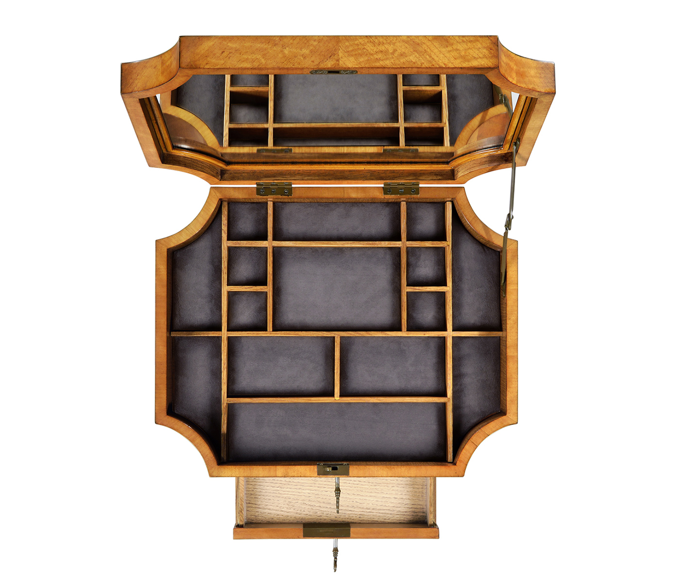 Satinwood ladies work table