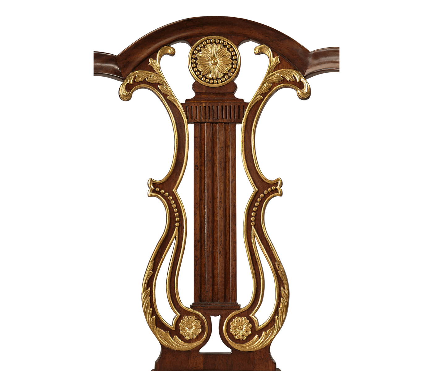 Buckingham Lyre Back Arm Bar Stool